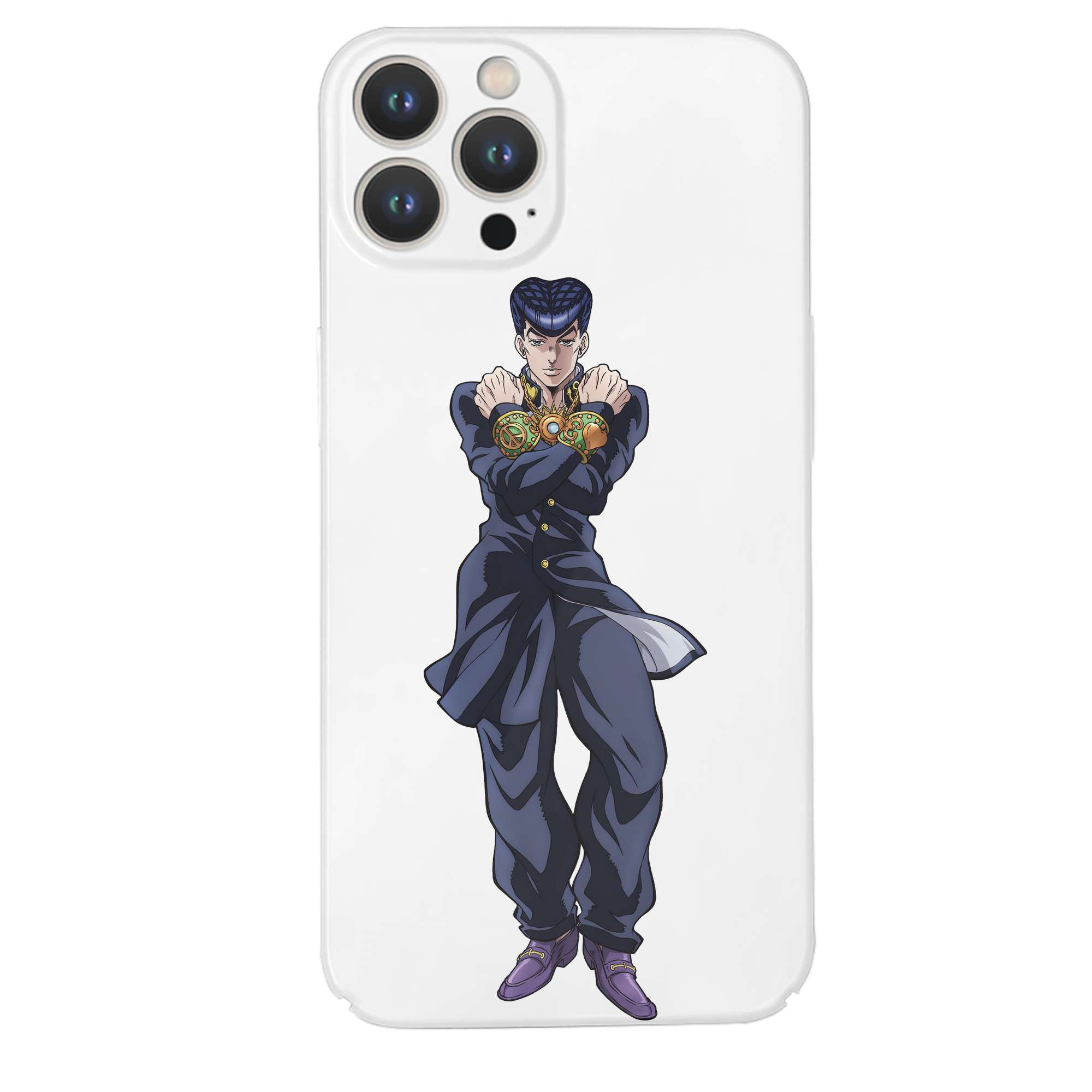 （画像用） ジョジョの奇妙な冒険 ひがしかた じょうすけ JoJo's Bizarre Adventure Higashikata Josuke 【iPhone 14シリーズ対応】ハードケース